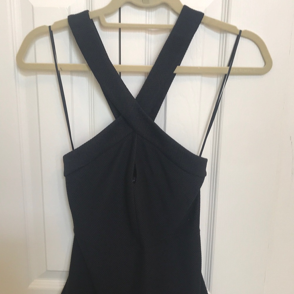 Express Black Midi Dress